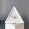 Bodil Triangle Cement Clock