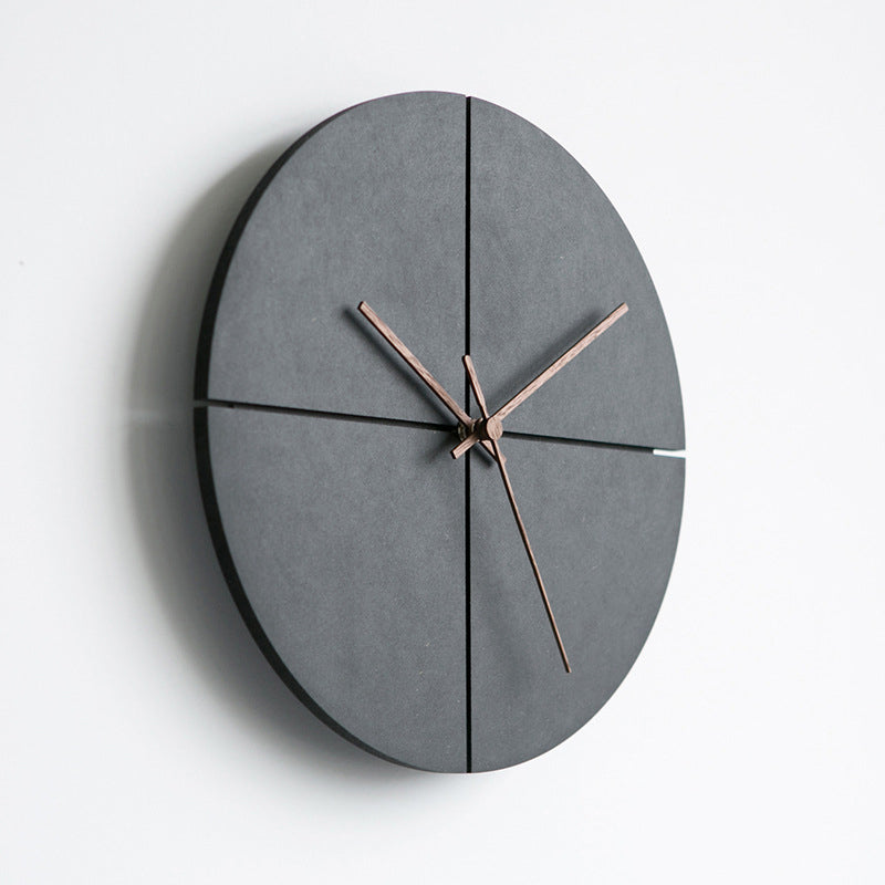 EMITDOOG Black Cross Wall Clock