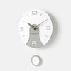 EMITDOOG Round Pendulum Wall Clock