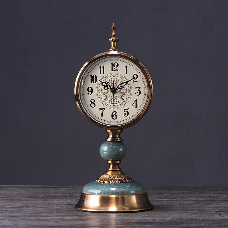 Runa Armen Fjórir Copper Ceramic Metalic Clock