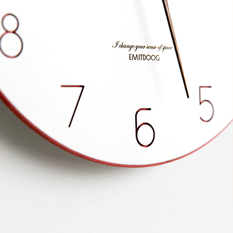 EMITDOOG Color Border 12" Wall Clock