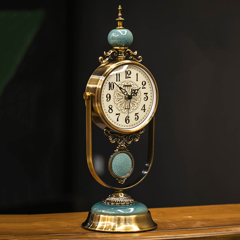 Runa Armen Prír Copper Ceramic Pendulum Clock