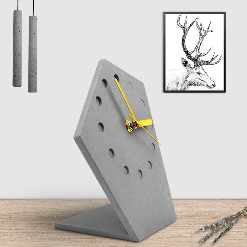 Kefa Torra Cement Stand Clock