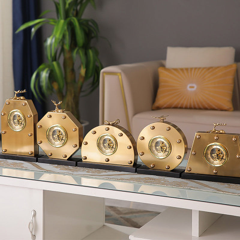 Harald Ruler Clock Stag