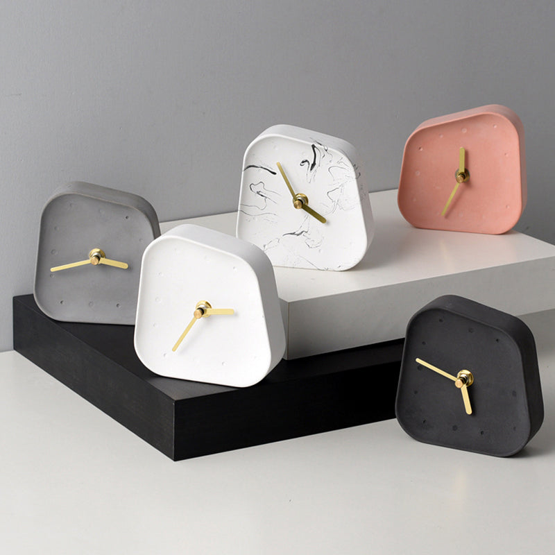 Bodil Terra Cement Clock