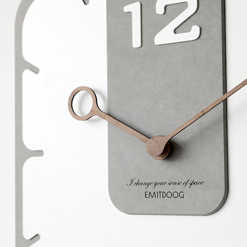 EMITDOOG 12 Petal Wall Clock