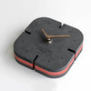 EMITDOOG Square Minimalist Forescoler Clock