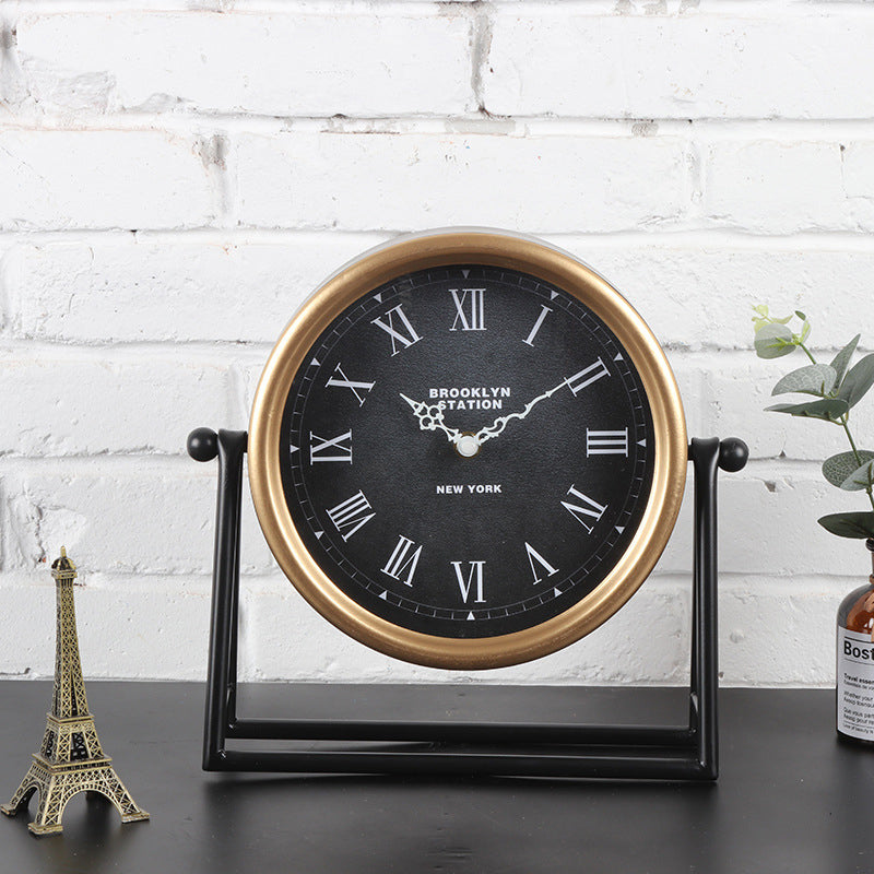 Moderna Brooklyn Black Clock