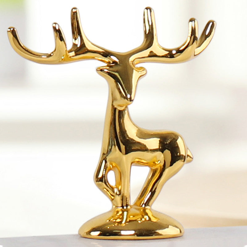 Frida Thyra Marble Elk Clock