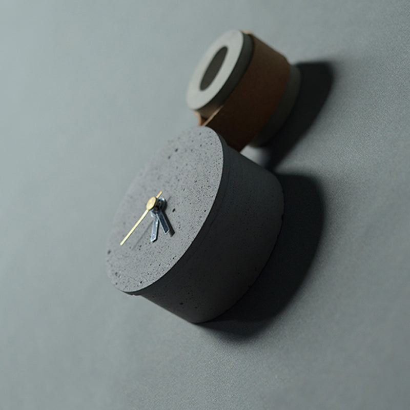 Kiso Moon Cement Clock