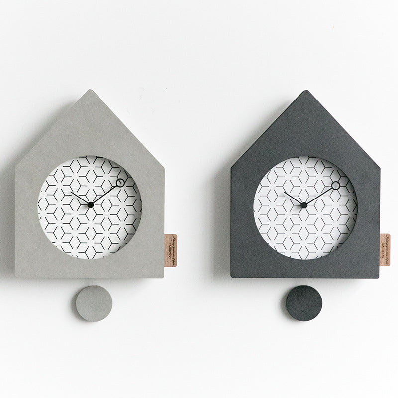 EMITDOOG Cozy Home Pendulum Wall Clock