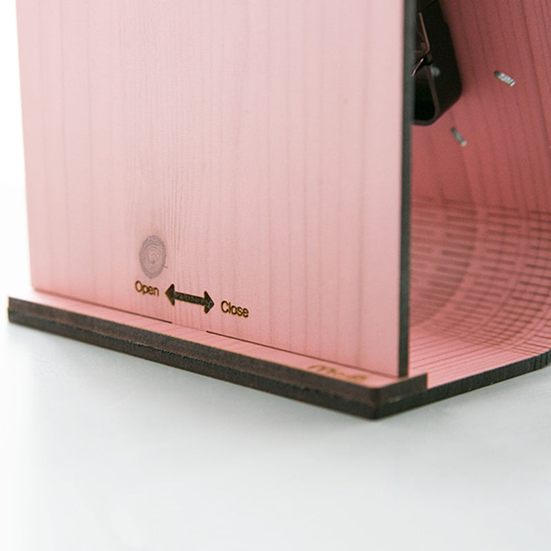 Chanian Pine Minimalist Clock