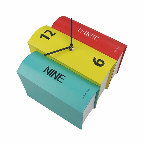 El Libro Book Clock | Nordic Spainish modern creative environmental ...