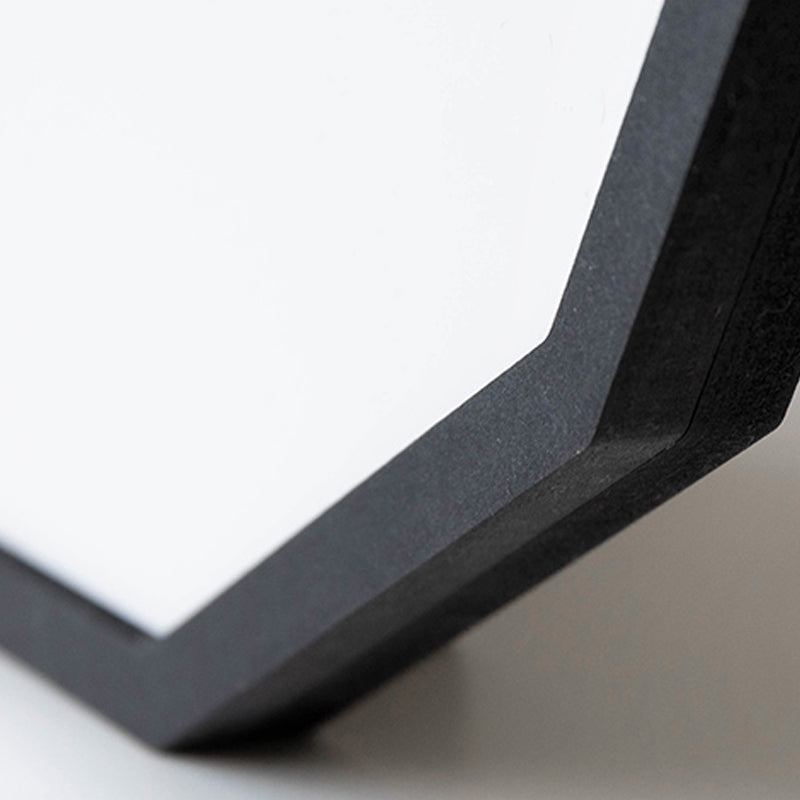 EMITDOOG Minimlist Polygonal Wall Clock