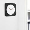 EMITDOOG Minimalist Square Wall Clock