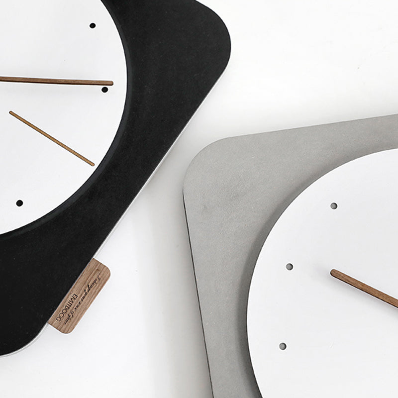 EMITDOOG Minimalist Square Wall Clock