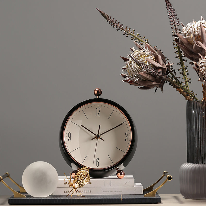 Home Surface Black Clock