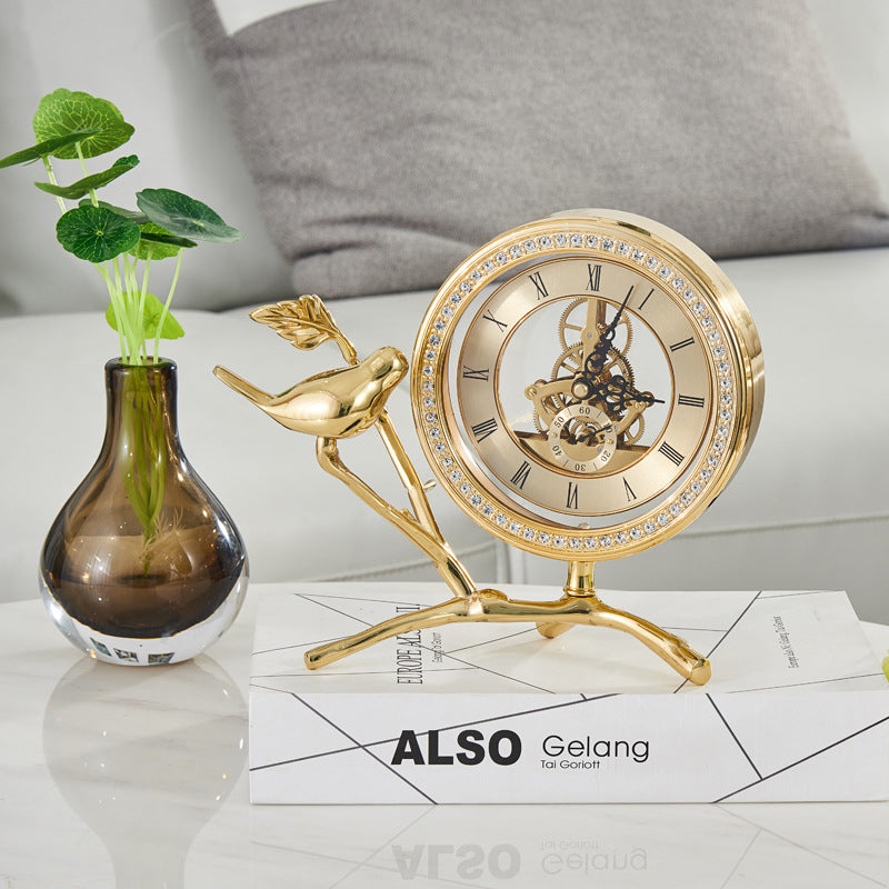 Astrid Bird Paradise Clock