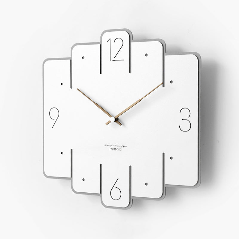 EMITDOOG Atmospheric Cloud Wall Clock