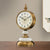 Runa Armen Atta Copper White Jade Metalic Clock