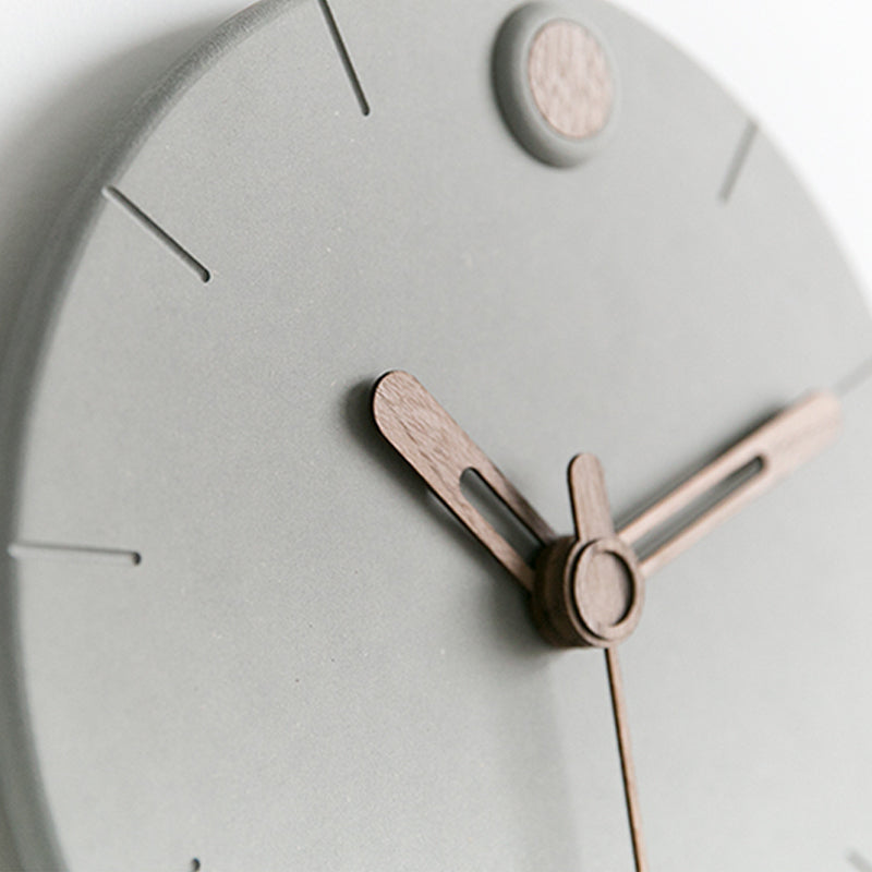 EMITDOOG Point Gray Wall Clock