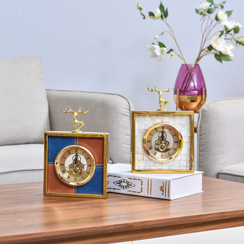 Frida Nordic Elk Clock