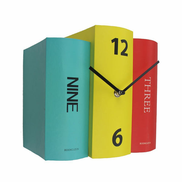 El Libro Book Clock | Nordic Spainish modern creative environmental ...