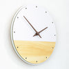 EMITDOOG Japanese Wooden Wall Clock