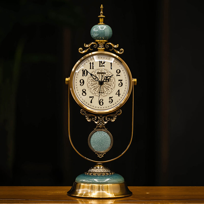 Runa Armen Prír Copper Ceramic Pendulum Clock