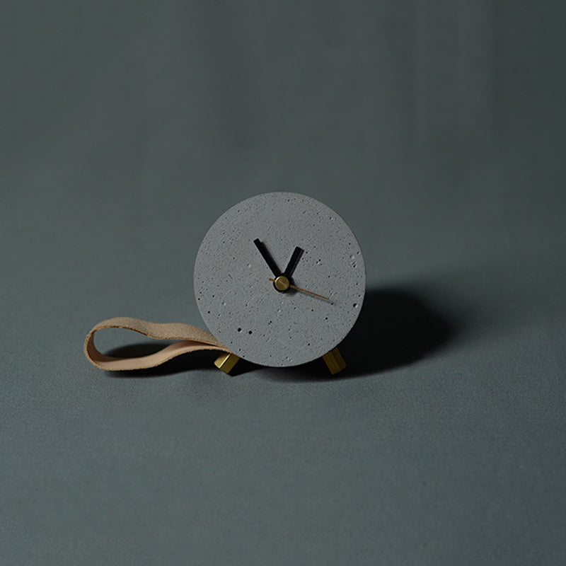 Kiso Moon Cement Clock