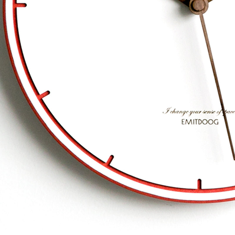 EMITDOOG Color Circle Line Wall Clock