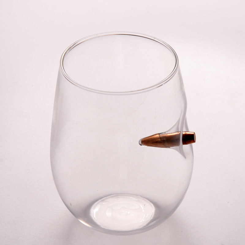 .308 Caliber Bullet Whiskey Glass