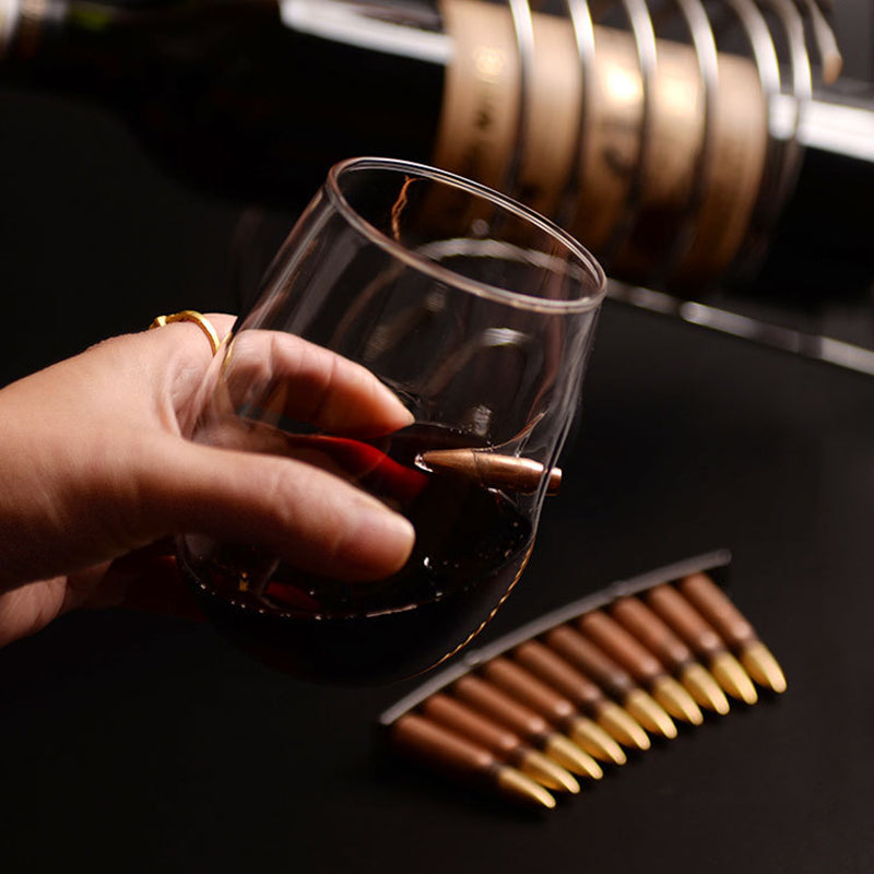 .308 Caliber Bullet Whiskey Glass