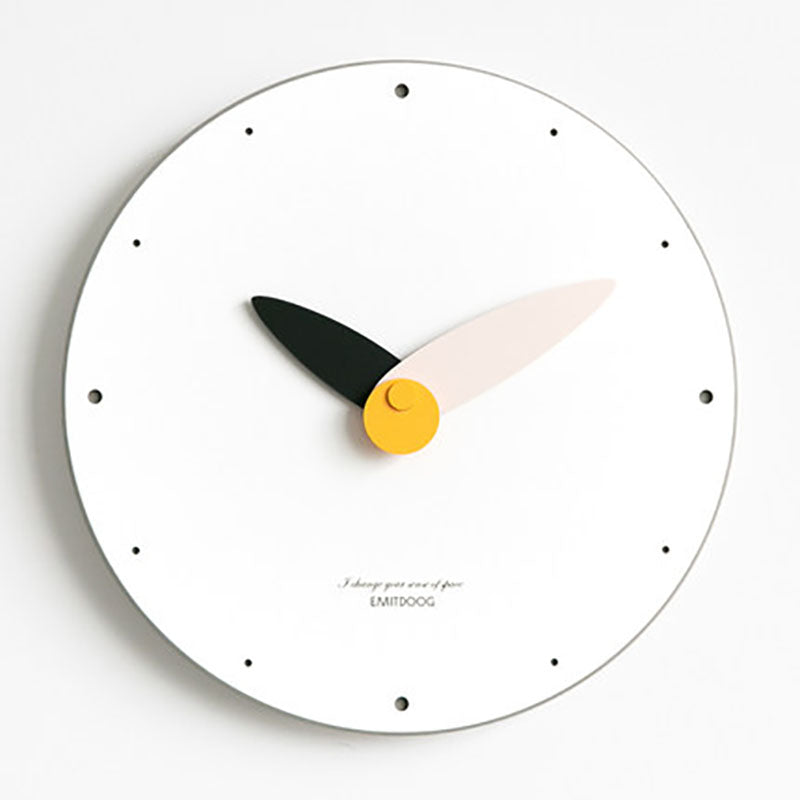 EMITDOOG Eden Leaf Wall Clock