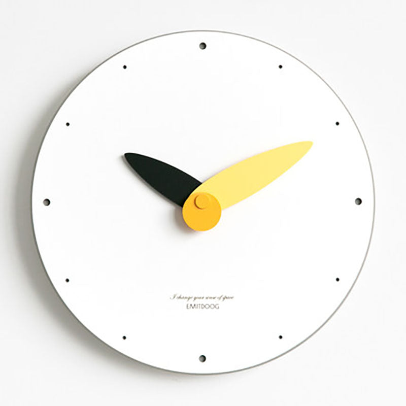 EMITDOOG Eden Leaf Wall Clock