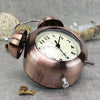Digo Pink Gold Bell Clock