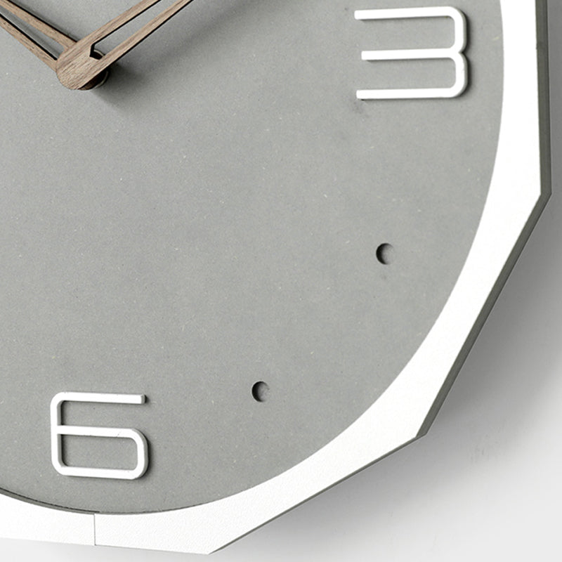 EMITDOOG Incessant Polygon Wall Clock