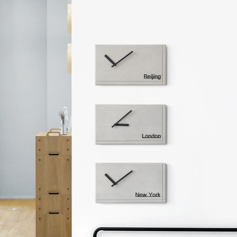EMITDOOG Longitude Minimalist Wall Clock