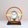Moderna Leather Steering Wheel Clock