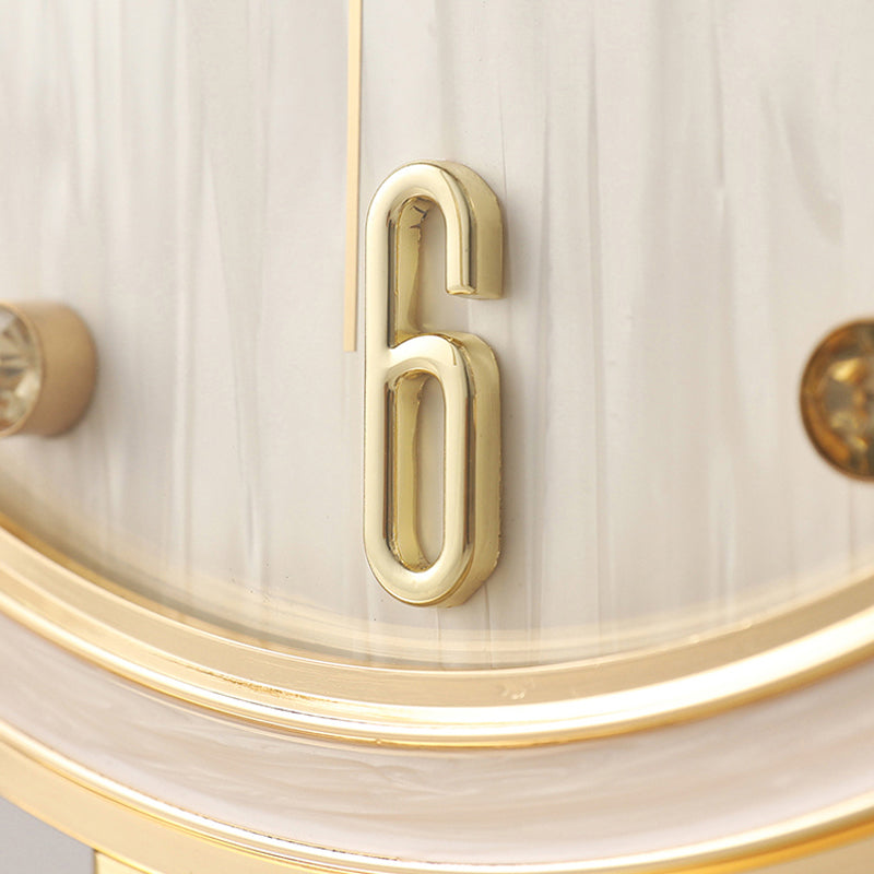 Tannis Armens White Stand Clock