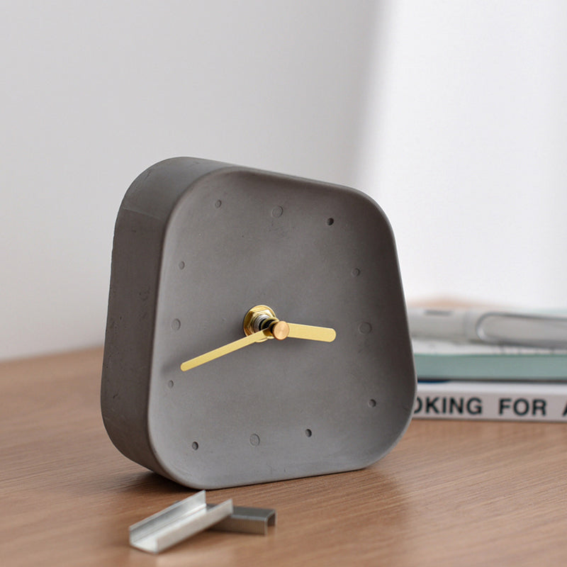 Bodil Terra Cement Clock