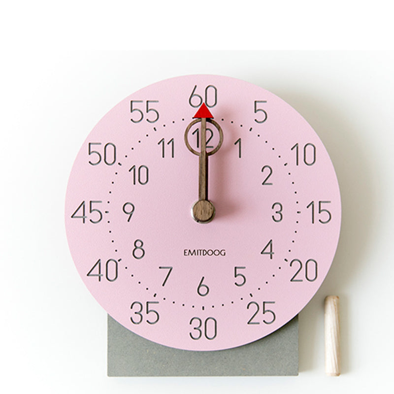 EMITDOOG Schedule Minimalist Desk Clock