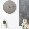 Hicat Decorative Life Gray Cement Wall Clock