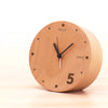 Log Concave 5 Clock