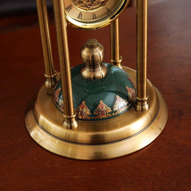 Runa Sten Ceramic Metalic Clock