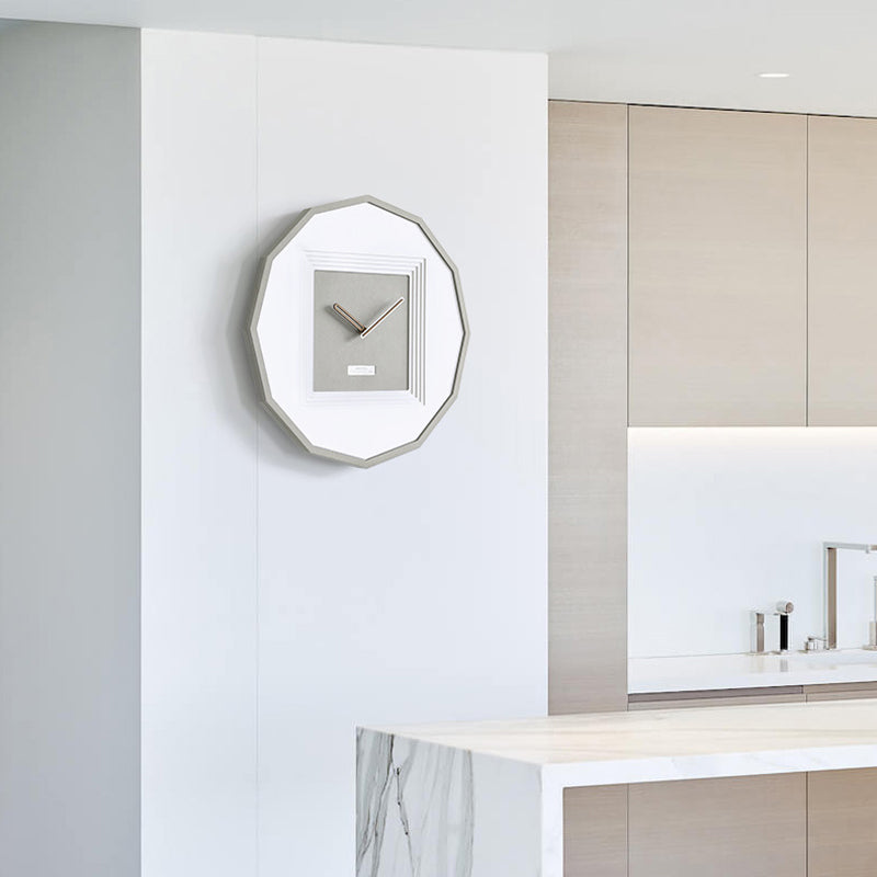 EMITDOOG Minimlist Polygonal Wall Clock