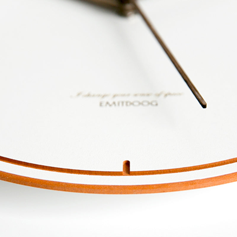 EMITDOOG Color Circle Line Wall Clock