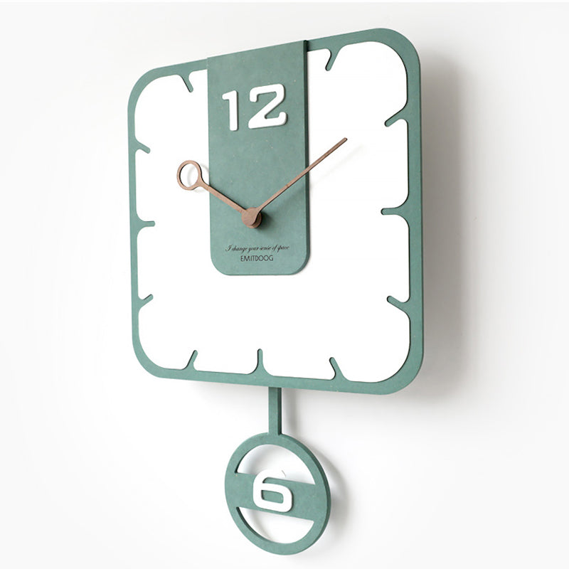 EMITDOOG 12 Petal Wall Clock