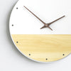EMITDOOG Japanese Wooden Wall Clock
