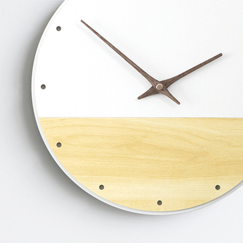 EMITDOOG Japanese Wooden Wall Clock